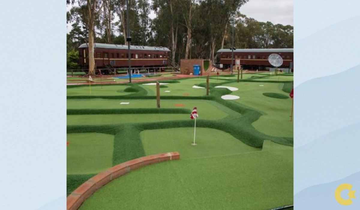 Lake Walter Mini Golf Course located in Weston Canberra